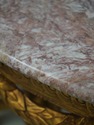 72255: Pair Of French Louis XV Style Marble Top Wa
