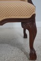 L72225:  Pair Chippendale Ball And Claw Upholstere