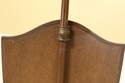 31742EC: Vintage Mahogany Adjustable Candle Or Fir