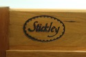 51459EC: STICKLEY Federal Style Highly Mahogany Si