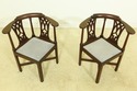F51500: Pair Antique Southern Design Chippendale C