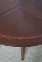 63489EC: Federal Style Inlaid Mahogany Flip Top Ga