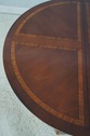 63489EC: Federal Style Inlaid Mahogany Flip Top Ga