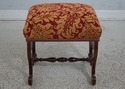 67494: BAKER Milling Road Rococo Upholstered Stool