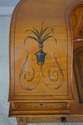 L67252: English Adams Decorated Satinwood Carlton 