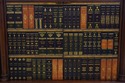 L67516: MAITLAND SMITH Bookspline Mahogany Bookshe