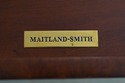 L67516: MAITLAND SMITH Bookspline Mahogany Bookshe