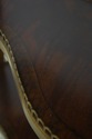L67513: MAITLAND SMITH Marble Top Mahogany Wine Ta