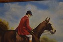 LF67506: English Hunt Scene Artist Signed Oil Pain