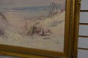 F67498: W. BRICK Artist Signed Beach Oil Painting 