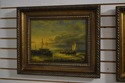 LF59837/67229: Pair Framed Ship Oil Paintings On B