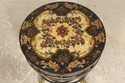 54833EC: MAITLAND SMITH Round Paint Decorated Iron