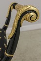 59127EC/28EC: Pair CASA STRADIVARI Black & Gold Re