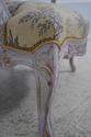L40436EC:  Pair Custom Paint Decorated French Loui
