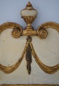 63430EC: Italian Paint Decorated Vintage Mirror