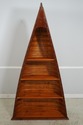 F63576EC: Rustic Antique Canoe Converted Bookcase