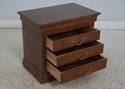 67468: Pair HENREDON Charles X Burl Elm Nightstand