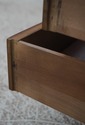 67468: Pair HENREDON Charles X Burl Elm Nightstand