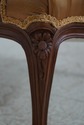 67290: Pair French Louis XV Style Upholstered Armc