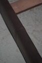 F67341: King Size Leather Wrapped Sleigh Bed