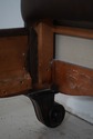 F67341: King Size Leather Wrapped Sleigh Bed