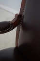 L67586: MAITLAND SMITH Leather Office Chair Model 