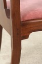 L54955: DAVID KNUTH Pair Bench Made Mahogany Phila