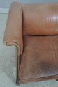 L72258: HICKORY CHAIR CO Camelback Leather Sofa