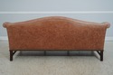 L72258: HICKORY CHAIR CO Camelback Leather Sofa
