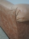L72258: HICKORY CHAIR CO Camelback Leather Sofa