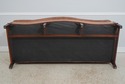 L72258: HICKORY CHAIR CO Camelback Leather Sofa