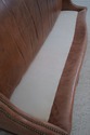 L72258: HICKORY CHAIR CO Camelback Leather Sofa