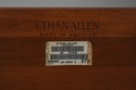 72174: ETHAN ALLEN Mahogany Newport Sleigh Queen S
