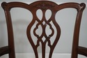 L72271: Set of 8 STICKLEY Chippendale Mahogany Din
