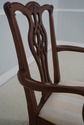 L72271: Set of 8 STICKLEY Chippendale Mahogany Din