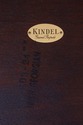 L72250: KINDEL Irish Georgian Mahogany Tea Table