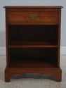 72268: Pair STICKLEY Cherry 1 Drawer Nightstands