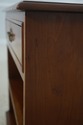 72268: Pair STICKLEY Cherry 1 Drawer Nightstands