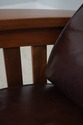 F69402: STICKLEY Mission Cherry & Walnut Morris Ch