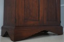 72077: ROM WEBER Burl Elm Walnut Armoire Cabinet