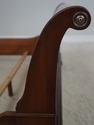 72174: ETHAN ALLEN Mahogany Newport Sleigh Queen S