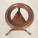 F55771EC: Vintage Mahogany 2 Drawer Wig Stand Plan