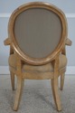 44540: Pair HENREDON Gold Finish Decorator Open Ar