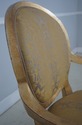 44540: Pair HENREDON Gold Finish Decorator Open Ar
