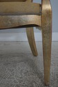 44540: Pair HENREDON Gold Finish Decorator Open Ar