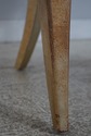 44540: Pair HENREDON Gold Finish Decorator Open Ar