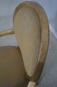 44540: Pair HENREDON Gold Finish Decorator Open Ar