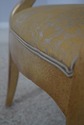 44540: Pair HENREDON Gold Finish Decorator Open Ar