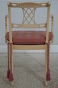 29205: Regency Paint Decorated Open Arm Occasional