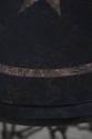 66293EC: MAITLAND SMITH Round Marble Top Chain Bas